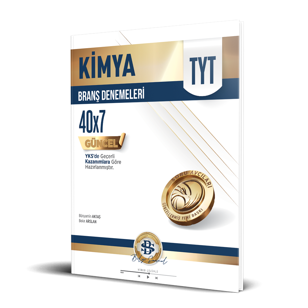 SARMAL TYT DENEME 40 LI KİMYA - 25-26